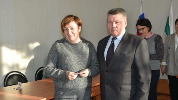 Торжественное награждение знаками отличия ГТО