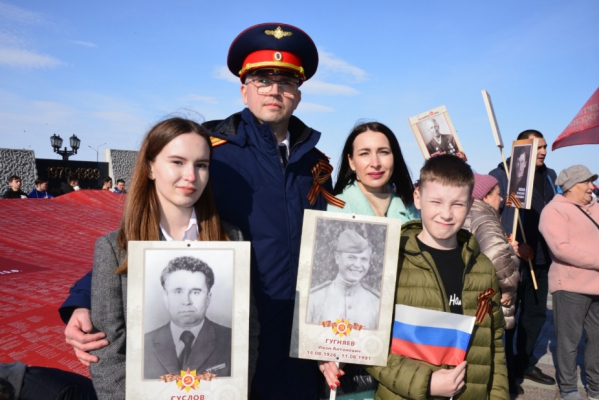 Председатель СК России и сотрудники ведомства приняли участие в шествии &laquo;Бессмертного полка&raquo;