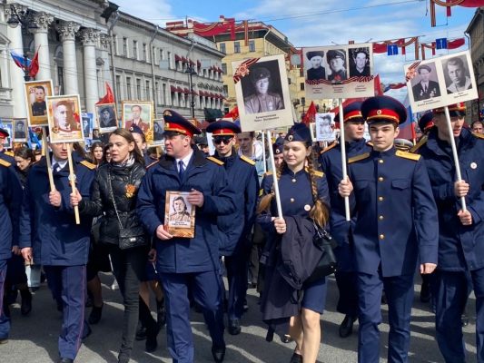 Председатель СК России и сотрудники ведомства приняли участие в шествии &laquo;Бессмертного полка&raquo;