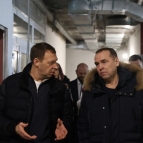 
											Губернатор Вадим Шумков рассказал о планах по дальнейшей модернизации Курганской областной клинической больницы и завершении работ по строительству новой взрослой поликлиники									