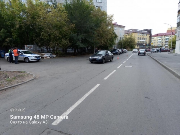 В Кургане сбили пенсионерку, которая переходила улицу в неположенном месте 