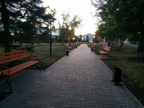 Курганцев удивила необычная расстановка урн в Горсаду Курганцев удивила необычная расстановка урн в Горсаду
