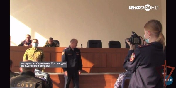 Новый выпуск программы о Росгвардии вышел на курганском ТВ (видео) Новый выпуск программы о Росгвардии вышел на курганском ТВ (видео)