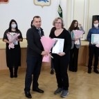 
											Губернатор Вадим Шумков вручил областные молодёжные премии									