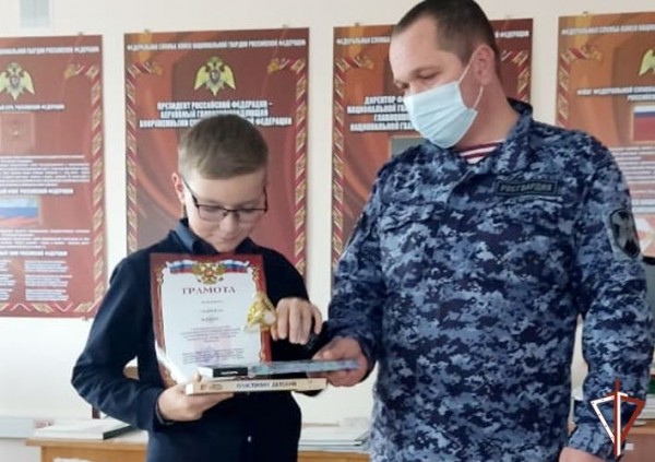 Победителей регионального творческого конкурса Росгвардии наградили в Кургане