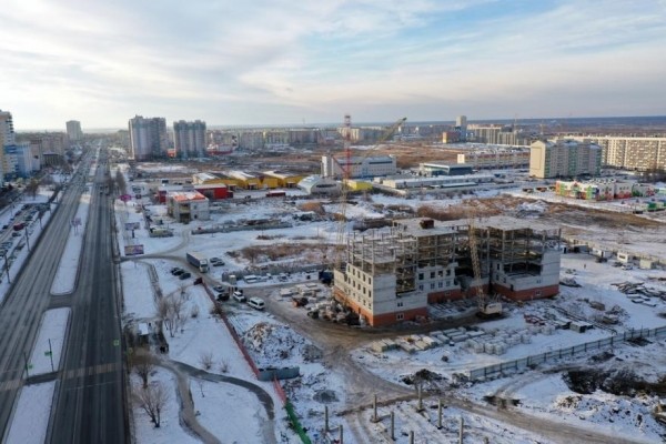 В курганском микрорайоне &laquo;строят новый город&raquo;