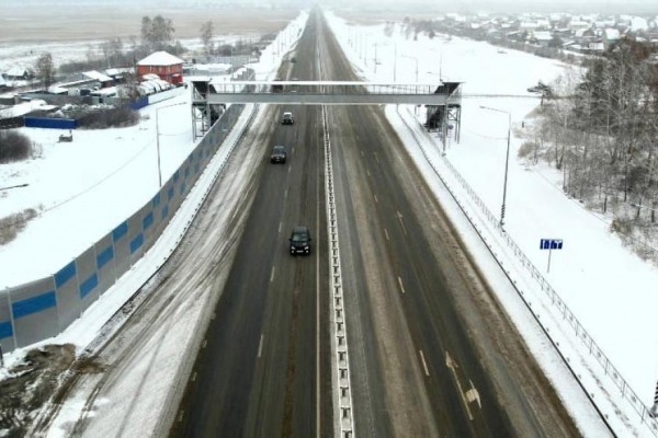 В Кургане отремонтировали 12 километров федеральной трассы