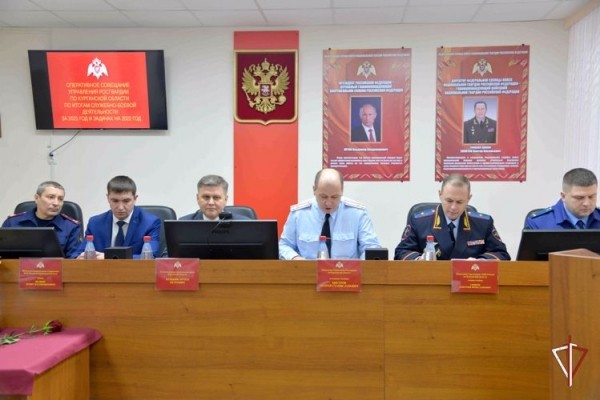 В Управлении Росгвардии по Курганской области подведены итоги служебно-боевой деятельности за 2021 год