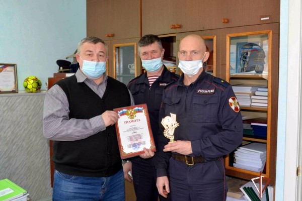 Победителей регионального творческого конкурса Росгвардии наградили в Кургане