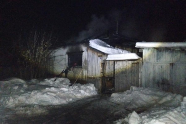 В Курганской области в пожаре погиб мужчина