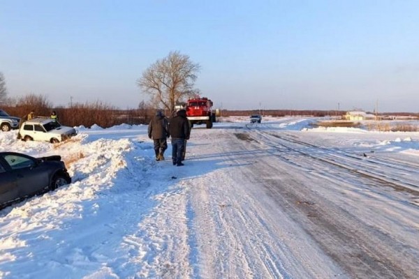 В Зауралье после ДТП госпитализировали пенсионерку
