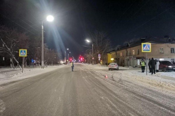 В Кургане пенсионерка попала под колёса автомобиля 