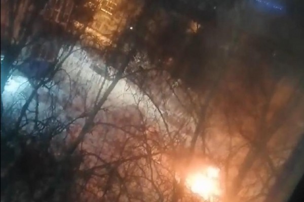 В Кургане ночью подожгли иномарку В Кургане ночью подожгли иномарку