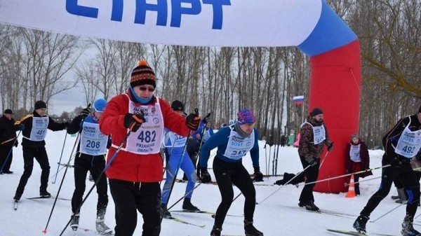 Юбилейная «Лыжня России» Юбилейная «Лыжня России»