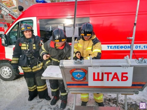 В Кургане в спорткомплексе &laquo;Зауралец&raquo; произошел пожар