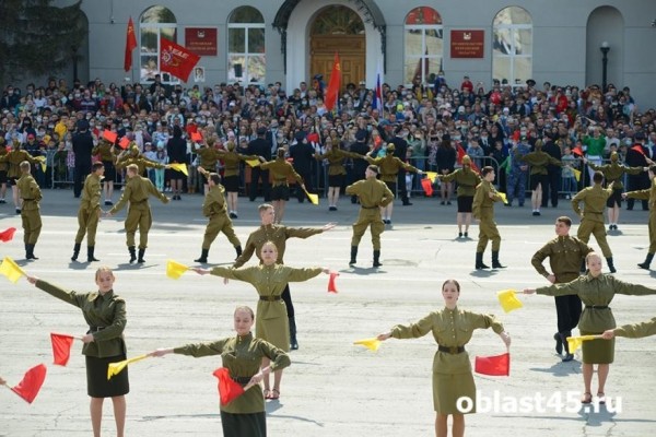 В Кургане начали готовиться ко Дню Победы