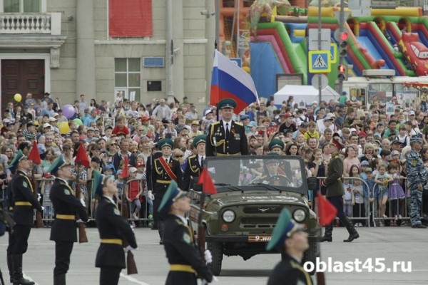 В Кургане разработали концепцию украшения города к Дню Победы
