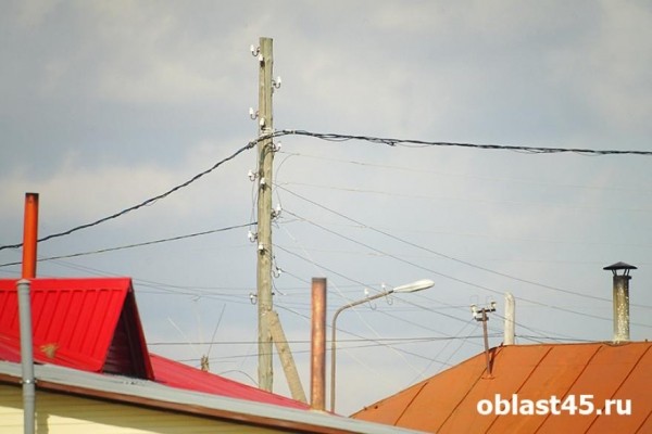 В Курганском микрорайоне Рябково отключат свет