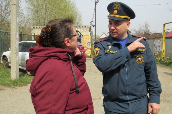 Сегодня сотрудники МЧС провели рейд в садоводстве &laquo;Локомотив&raquo; в Восточном микрорайоне Кургана