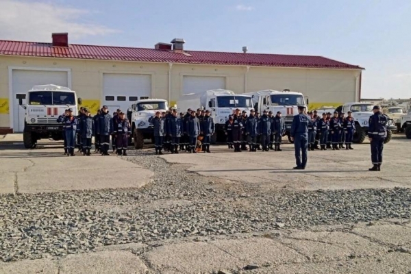 Соседи Курганской области прибыли помогать бороться с пожарами 