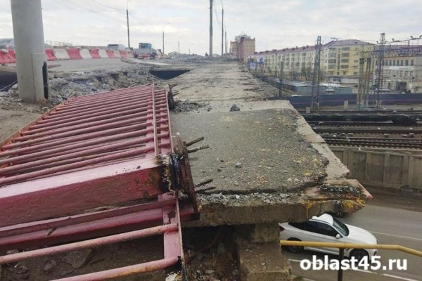 В Кургане затягивают срок ремонта Некрасовского моста