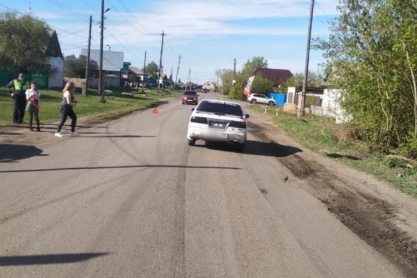 В Курганской области семилетний мальчик попал под колеса авто