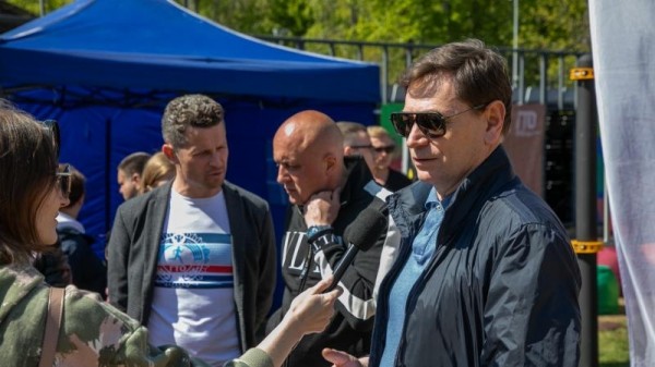 На московском стадионе «Курчатовец» состоялось открытие площадки ГТО На московском стадионе «Курчатовец» состоялось открытие площадки ГТО