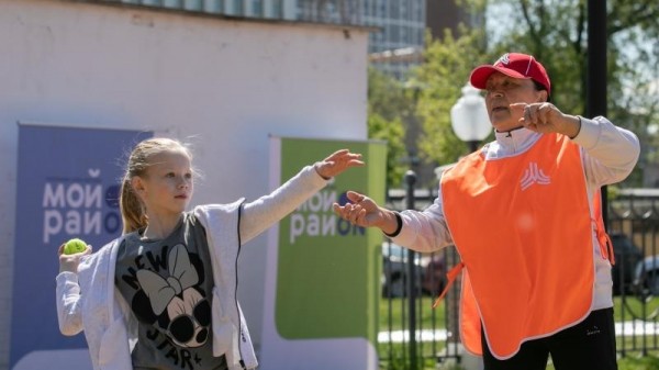 На московском стадионе «Курчатовец» состоялось открытие площадки ГТО На московском стадионе «Курчатовец» состоялось открытие площадки ГТО