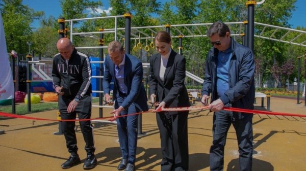 На московском стадионе «Курчатовец» состоялось открытие площадки ГТО На московском стадионе «Курчатовец» состоялось открытие площадки ГТО