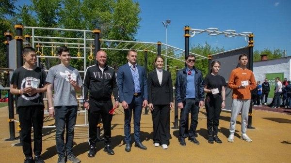 На московском стадионе «Курчатовец» состоялось открытие площадки ГТО На московском стадионе «Курчатовец» состоялось открытие площадки ГТО
