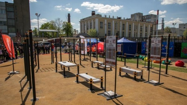 На московском стадионе «Курчатовец» состоялось открытие площадки ГТО На московском стадионе «Курчатовец» состоялось открытие площадки ГТО