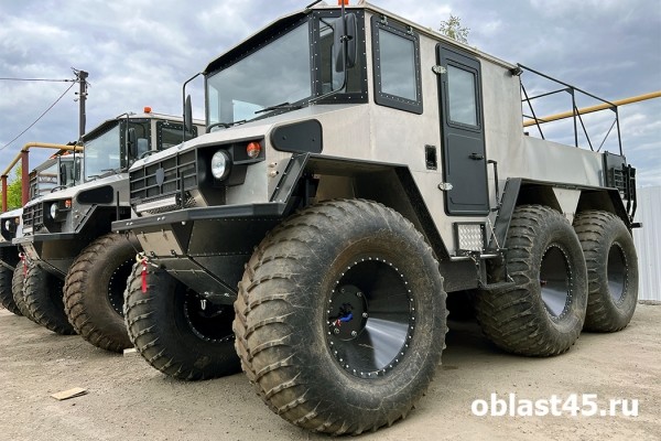 Техника из Курганской области работает и на Северном полюсе