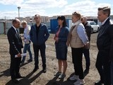 
											Губернатор Вадим Шумков проконтролировал ход строительства школы и детсада в Кургане									