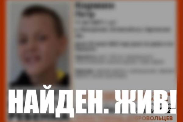 В Курганской области нашли пропавшего 29 июня ребёнка