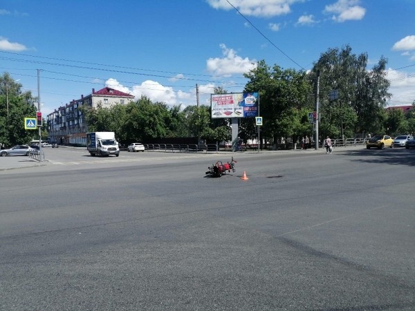  В Курганской области пьяный водитель съехал в кювет и перевернулся 