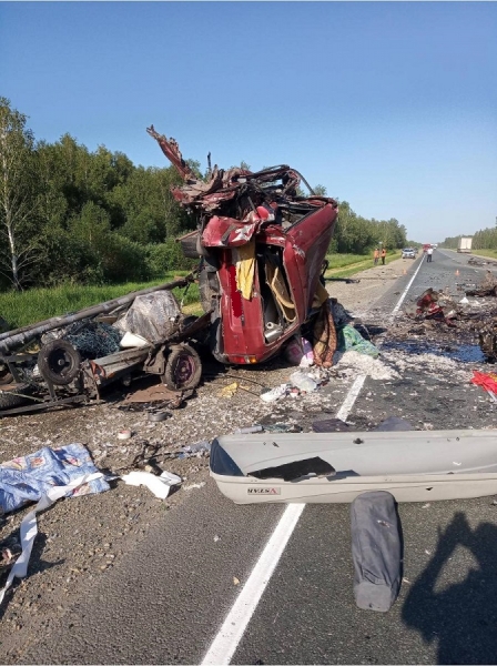 На трассе в Курганской области в ДТП погиб человек