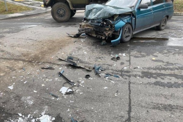 В Кургане в День города два автобуса попали в аварию