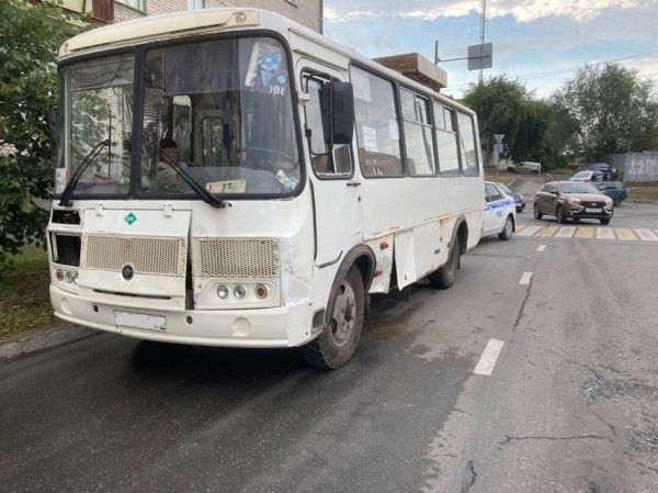 В Кургане в День города два автобуса попали в аварию