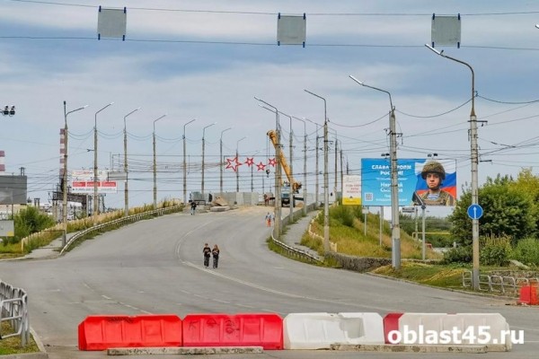 В Кургане Некрасовский мост откроют ночью 25 августа В Кургане Некрасовский мост откроют ночью 25 августа