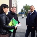
											Губернатор Вадим Шумков во время рабочего объезда обсудил планы по благоустройству города Кургана									