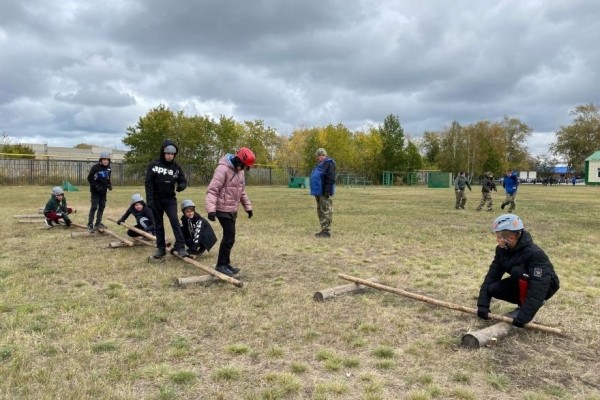 В Кургане школьники прошли &laquo;Рубеж&raquo; препятствий 