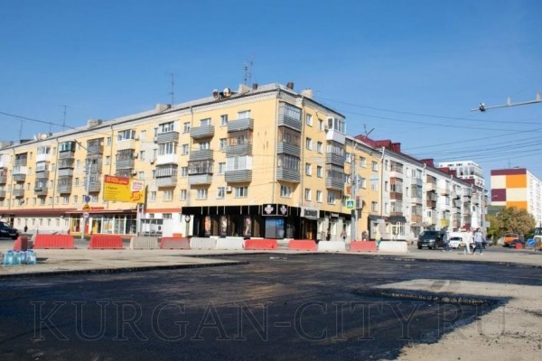 В Кургане для движения открыли перекресток улиц К. Мяготина - Пролетарской 