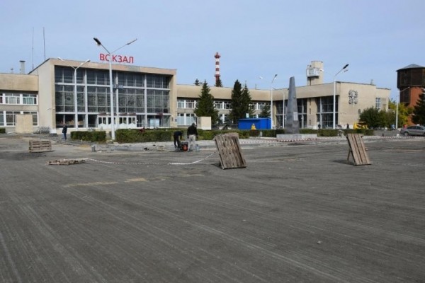 В октябре этого года шадринцы увидят новую привокзальную площадь 