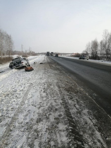 На трассе &laquo;Иртыш&raquo; в Курганской области погиб водитель ВАЗа