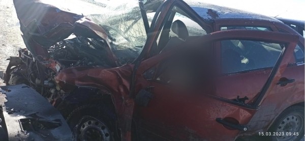 Под Курганом в смертельной аварии на трассе «Иртыш» погиб водитель Под Курганом в смертельной аварии на трассе «Иртыш» погиб водитель