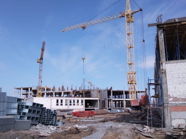 В Кургане новую школу в Заозёрном планируют достроить в этом году