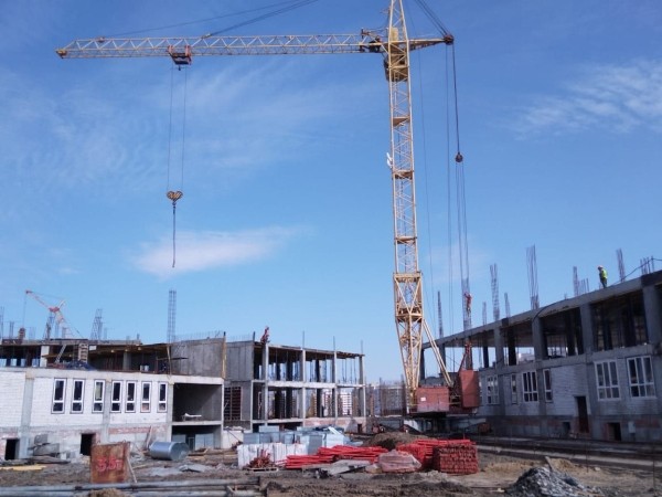В Кургане новую школу в Заозёрном планируют достроить в этом году