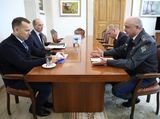 
											Губернатор Вадим Шумков провёл рабочую встречу с начальником межрегионального территориального управления Ространснадзора по УрФО Сергем Фоминым									