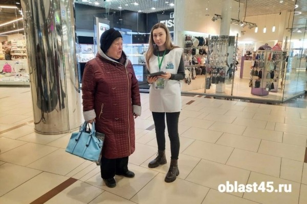 Курганцы могут проголосовать за благоустройство территории в торговых центрах 
