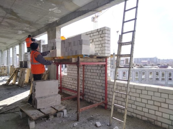 В Кургане новую школу в Заозёрном планируют достроить в этом году